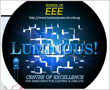 LUMINOUS! Centre of Excellence for Semiconductor Lighting and Displays logo